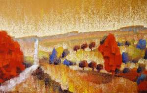 site dekoninckferey la route comme une source pastel cadre 40 x 70 cm